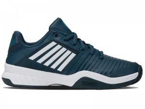 K-Swiss COURT EXPRESS Tennis Erkek Yeşil Beyaz | 61452XEDN