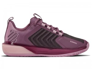 K-Swiss ULTRASHOT 3 Tennis Kadın Mor | 59630VIHR