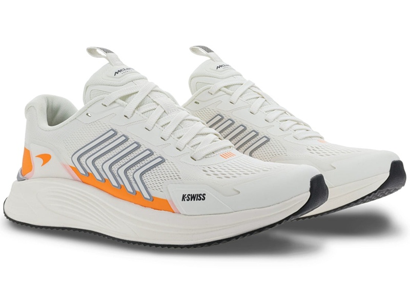 K-Swiss AERO-ACTIVE X MCLAREN Lifestyle Ayakkabı Erkek Beyaz | 71538IQOZ