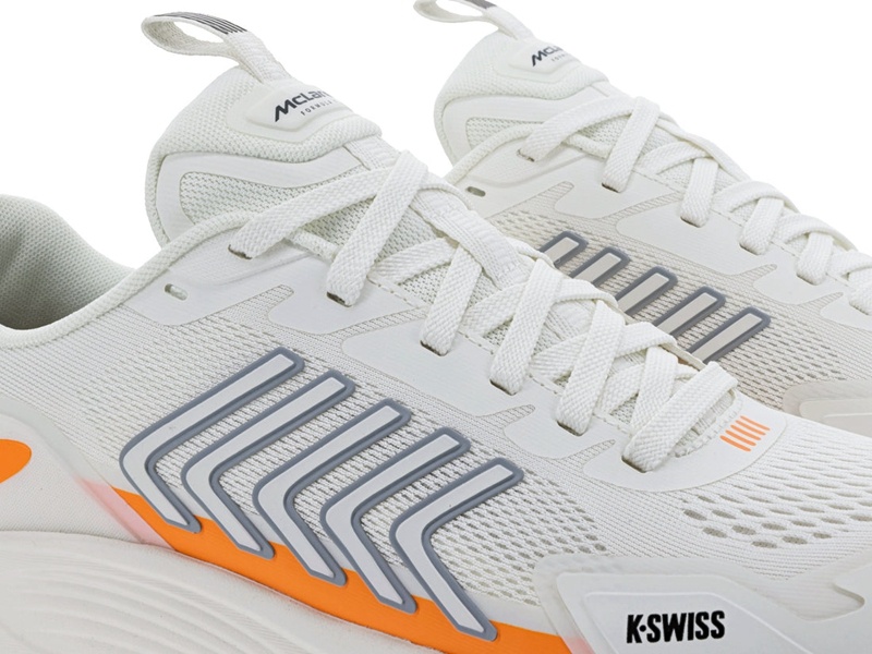 K-Swiss AERO-ACTIVE X MCLAREN Lifestyle Ayakkabı Erkek Beyaz | 71538IQOZ