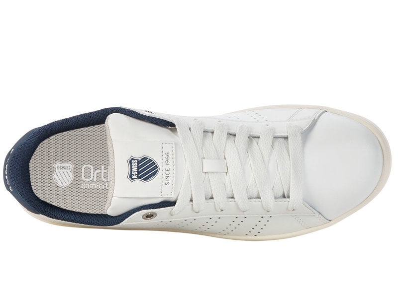 K-Swiss BASE COURT Lifestyle Ayakkabı Erkek Beyaz | 10492ZAXU