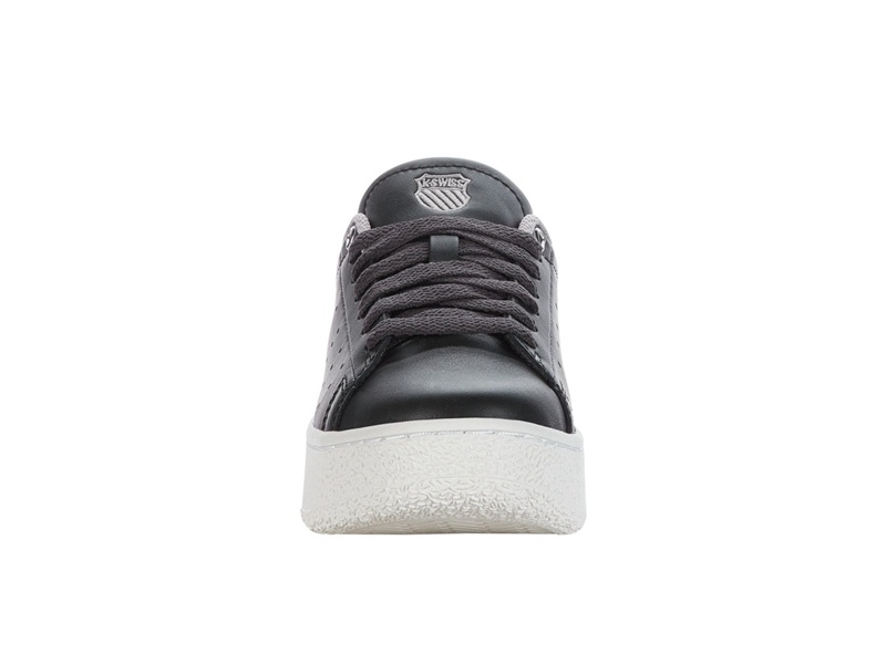 K-Swiss CLASSIC PF PLATFORM Lifestyle Ayakkabı Kadın Siyah Beyaz | 41093NRCO