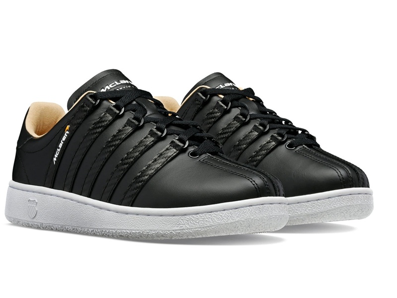 K-Swiss CLASSIC VN X MCLAREN Lifestyle Ayakkabı Erkek Siyah Beyaz | 82653AGJQ