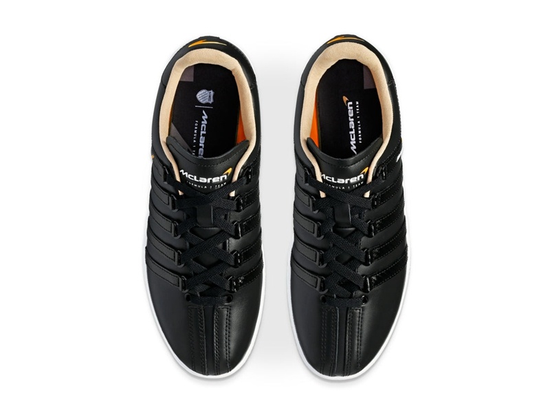 K-Swiss CLASSIC VN X MCLAREN Lifestyle Ayakkabı Erkek Siyah Beyaz | 82653AGJQ