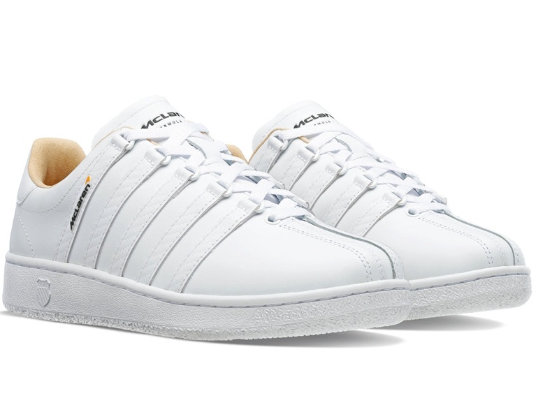 K-Swiss CLASSIC VN X MCLAREN Lifestyle Ayakkabı Kadın Beyaz | 95486HWTC