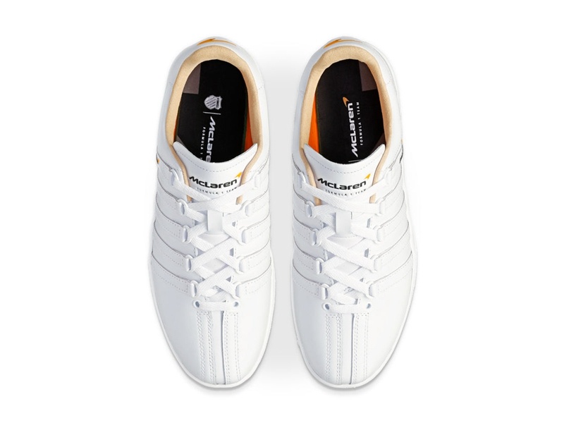 K-Swiss CLASSIC VN X MCLAREN Lifestyle Ayakkabı Kadın Beyaz | 95486HWTC