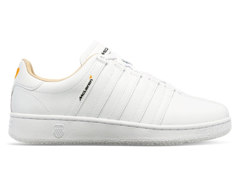 K-Swiss CLASSIC VN X MCLAREN Lifestyle Ayakkabı Kadın Beyaz | 95486HWTC