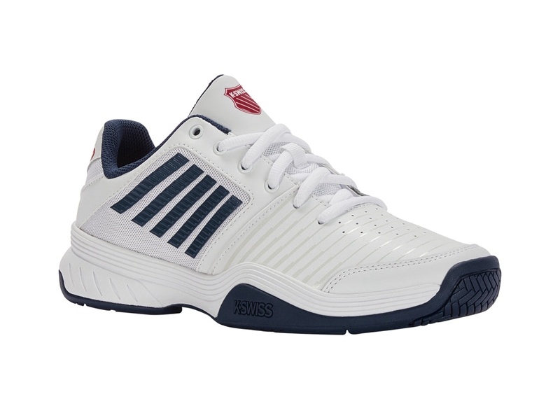 K-Swiss COURT EXPRESS Tennis Erkek Beyaz Mavi | 76293IXAW