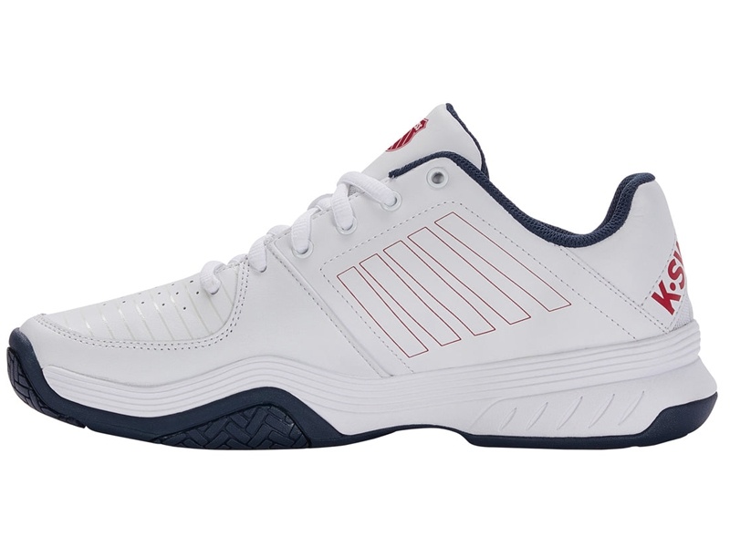 K-Swiss COURT EXPRESS Tennis Erkek Beyaz Mavi | 76293IXAW