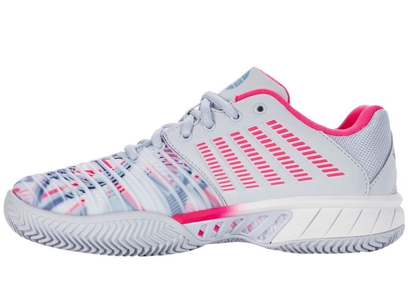 K-Swiss EXPRESS LIGHT 3 PADEL Lifestyle Ayakkabı Kadın Beyaz Pembe | 30948PGLV