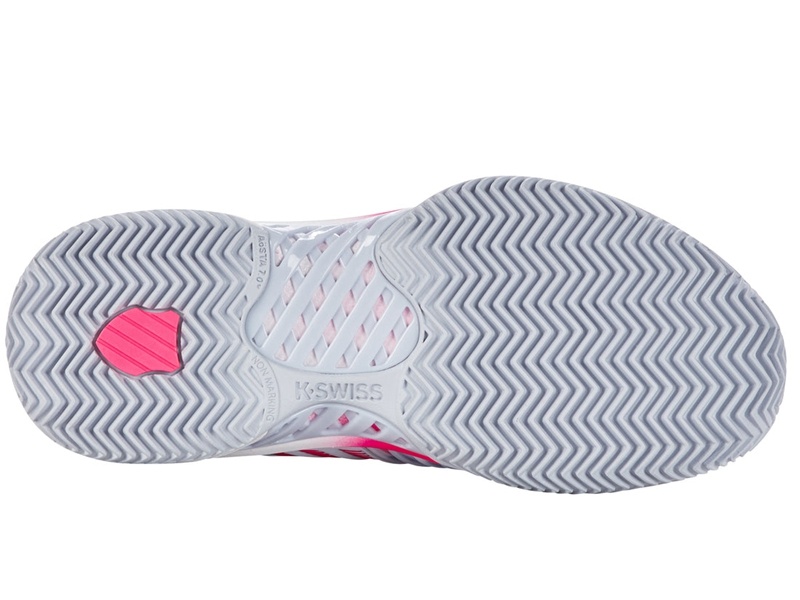 K-Swiss EXPRESS LIGHT 3 PADEL Lifestyle Ayakkabı Kadın Beyaz Pembe | 30948PGLV