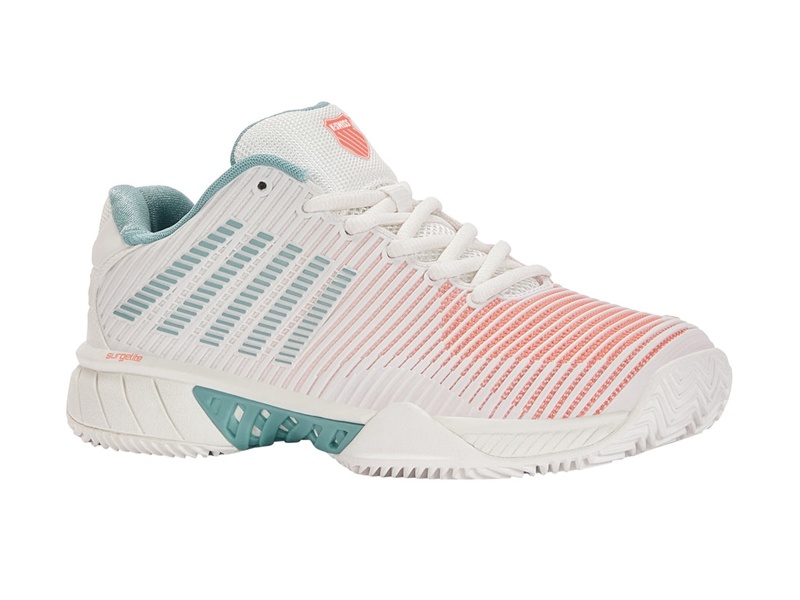 K-Swiss HYPERCOURT EXPRESS 2 HB Tennis Kadın Beyaz Pembe Mavi | 21603FUXK