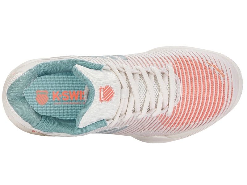 K-Swiss HYPERCOURT EXPRESS 2 HB Tennis Kadın Beyaz Pembe Mavi | 21603FUXK