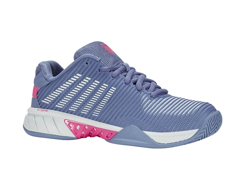 K-Swiss HYPERCOURT EXPRESS 2 Tennis Kadın Mavi Pembe | 38065WPXO