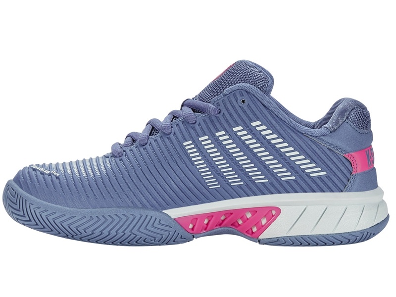 K-Swiss HYPERCOURT EXPRESS 2 Tennis Kadın Mavi Pembe | 38065WPXO