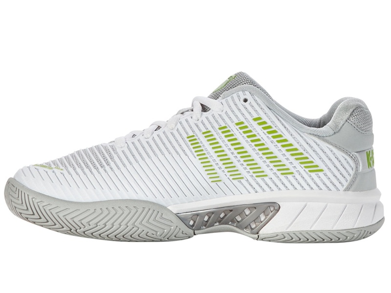 K-Swiss HYPERCOURT EXPRESS 2 Tennis Kadın Beyaz Gri Mor | 78921LEAT