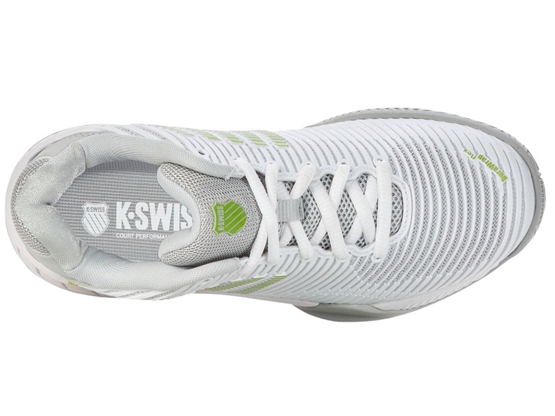 K-Swiss HYPERCOURT EXPRESS 2 Tennis Kadın Beyaz Gri Mor | 78921LEAT