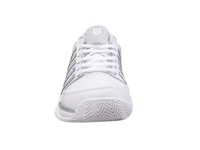 K-Swiss HYPERCOURT EXPRESS LEATHER Tennis Kadın Beyaz Gümüş | 62381YFHW