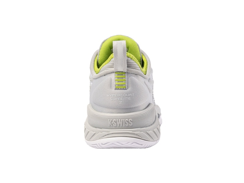 K-Swiss HYPERCOURT SUPREME 2 Tennis Kadın Gri Mor Beyaz | 71836XKNA