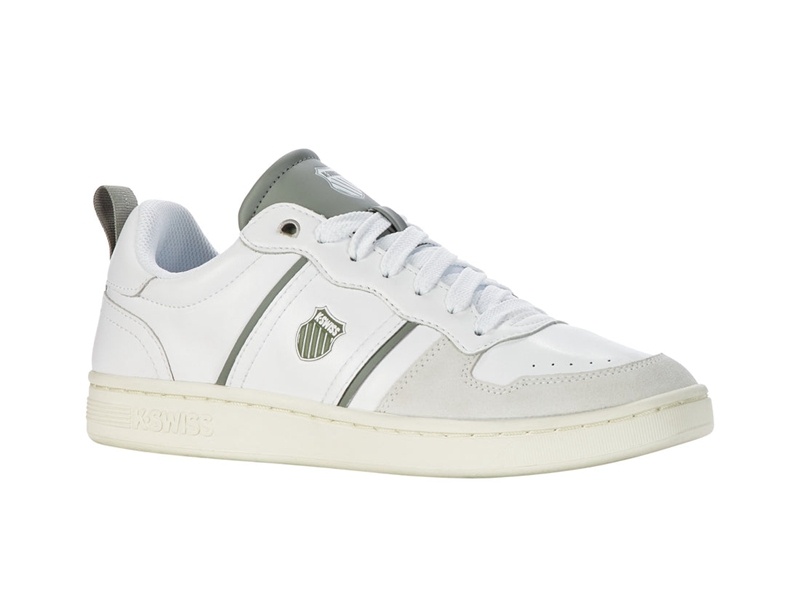 K-Swiss LOZAN MATCH LTH Lifestyle Ayakkabı Erkek Beyaz Gri | 24795LKQJ