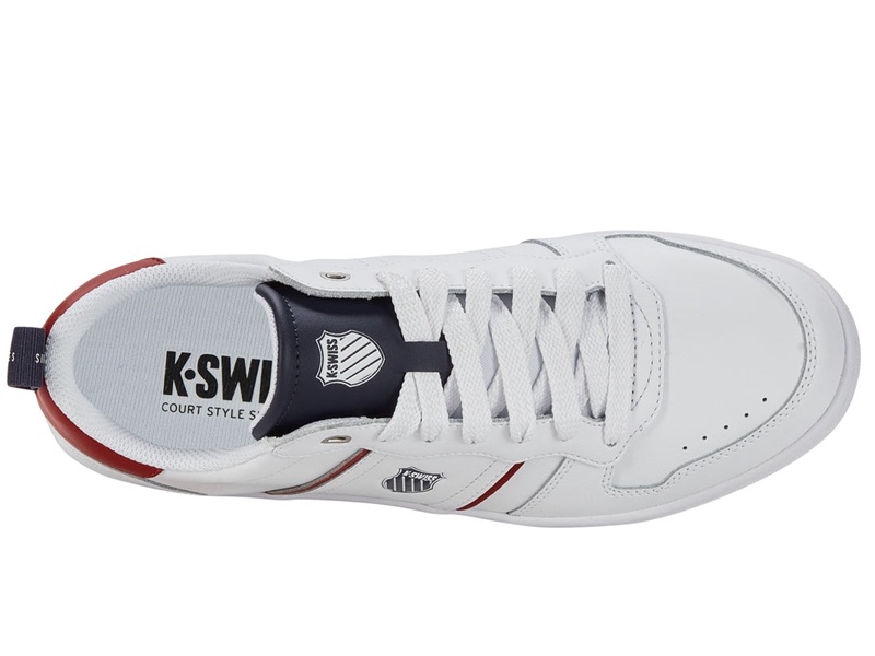 K-Swiss LOZAN MATCH LTH Lifestyle Ayakkabı Erkek Beyaz Lacivert | 68571IUXT