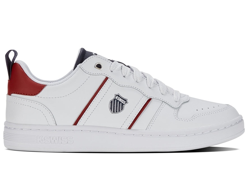 K-Swiss LOZAN MATCH LTH Lifestyle Ayakkabı Erkek Beyaz Lacivert | 68571IUXT