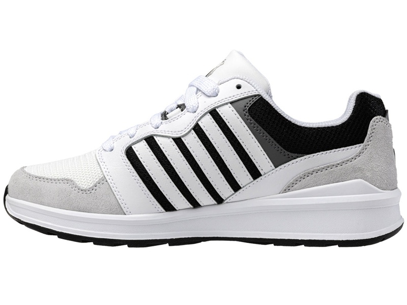 K-Swiss RIVAL TRAINER T Lifestyle Ayakkabı Erkek Beyaz Siyah | 62085IQCY