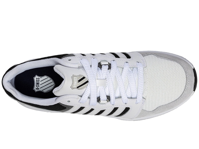 K-Swiss RIVAL TRAINER T Lifestyle Ayakkabı Erkek Beyaz Siyah | 62085IQCY