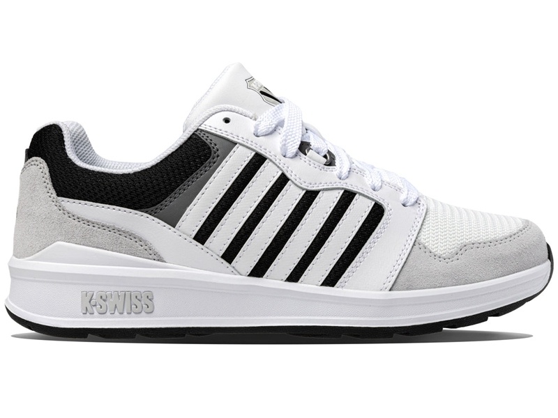 K-Swiss RIVAL TRAINER T Lifestyle Ayakkabı Erkek Beyaz Siyah | 62085IQCY