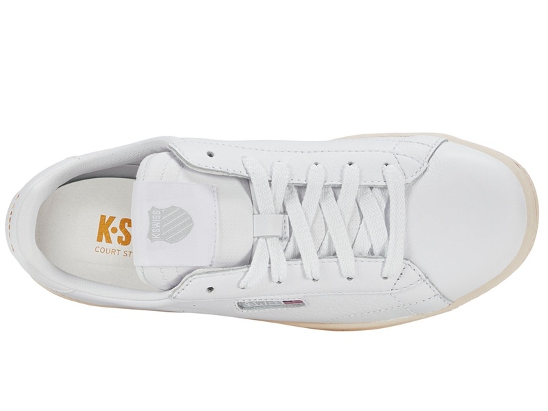 K-Swiss SLAMMKLUB CC Lifestyle Ayakkabı Kadın Beyaz | 46235BZPV