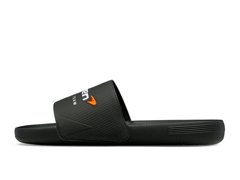 K-Swiss SLIDE SANDAL X MCLAREN Lifestyle Ayakkabı Kadın Siyah | 73482SXOI