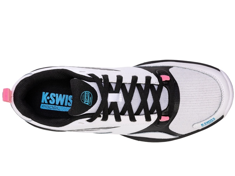 K-Swiss SPEEDEX PADEL Lifestyle Ayakkabı Erkek Beyaz Siyah | 24593GVYR