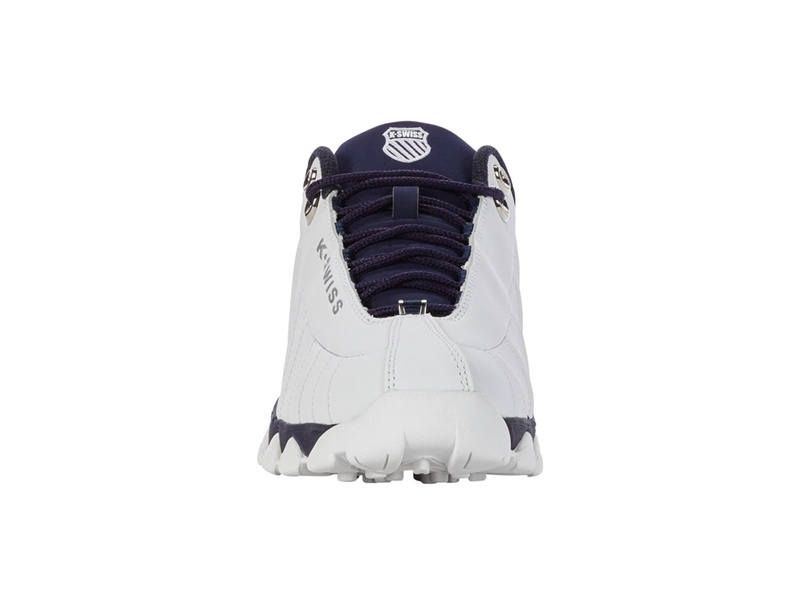 K-Swiss ST329 CMF Lifestyle Ayakkabı Erkek Beyaz Lacivert Beyaz | 59018JHFR