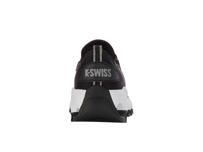 K-Swiss TUBES SLIP-ON Lifestyle Ayakkabı Kadın Siyah Beyaz | 53729JLFT