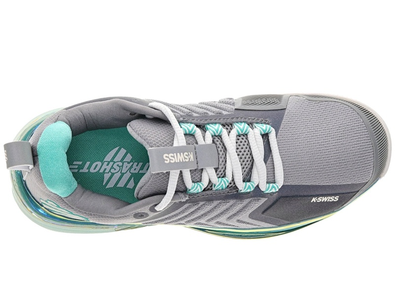 K-Swiss ULTRASHOT 3 Tennis Kadın Beyaz Gri | 98653ZQBT