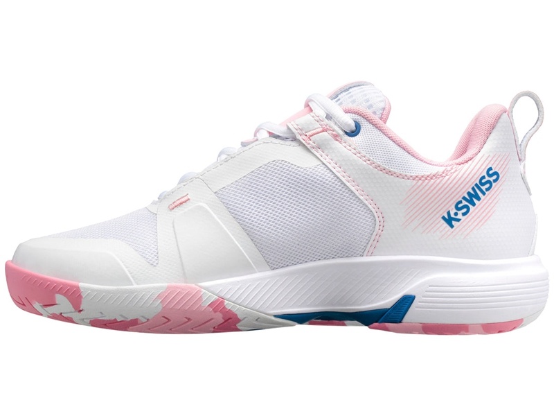 K-Swiss ULTRASHOT TEAM Tennis Kadın Beyaz Mor Pembe | 94250IKZH