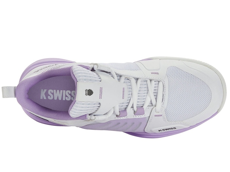 K-Swiss ULTRASHOT TEAM Tennis Kadın Beyaz Mor Pembe | 93710RYAM